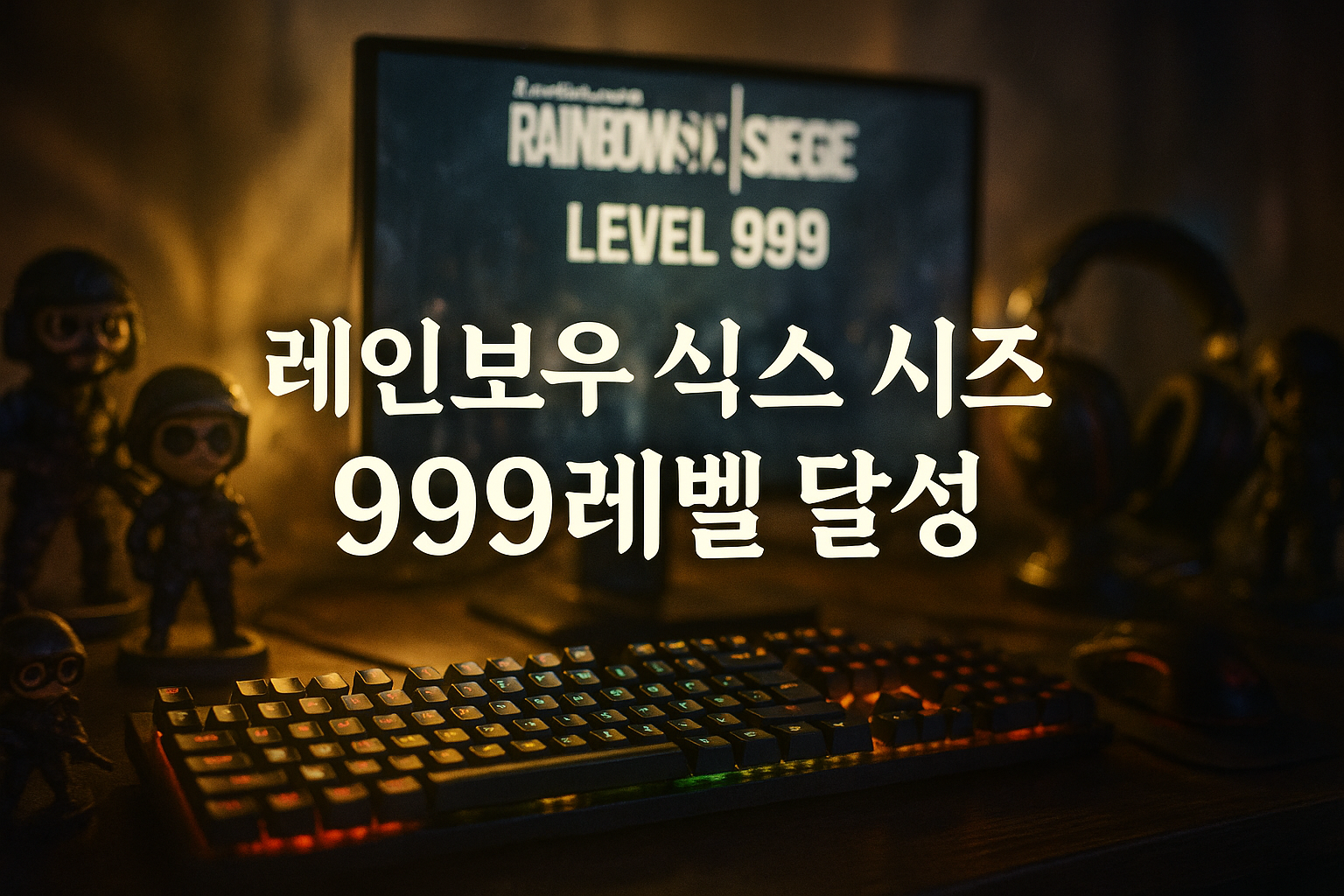 레인보우 식스 시즈 999렙 달성 직전 유저 등장, '9천 개가 넘는 아이템' 보유해 화제
