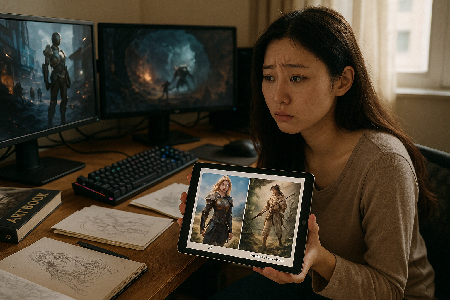AI 아트 게임 범람에 '진짜 그림' 개발자들 발칵