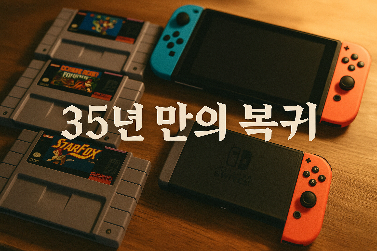 35년 만에 닌텐도로 돌아온 게이머, "슈퍼패미콤 이후 첫 콘솔"