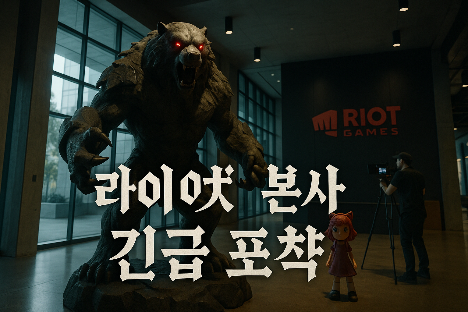 라이엇 본사에 나타난 미스터리 유튜버, 리그 오브 레전드 2 공개 준비?