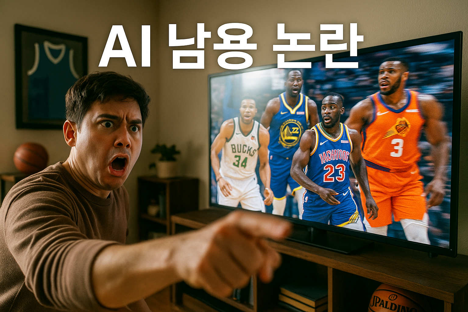 ABC, NBA 파이널 중계서 AI 남발로 팬들 경악 "실제 영상 놔두고 왜 AI?"
