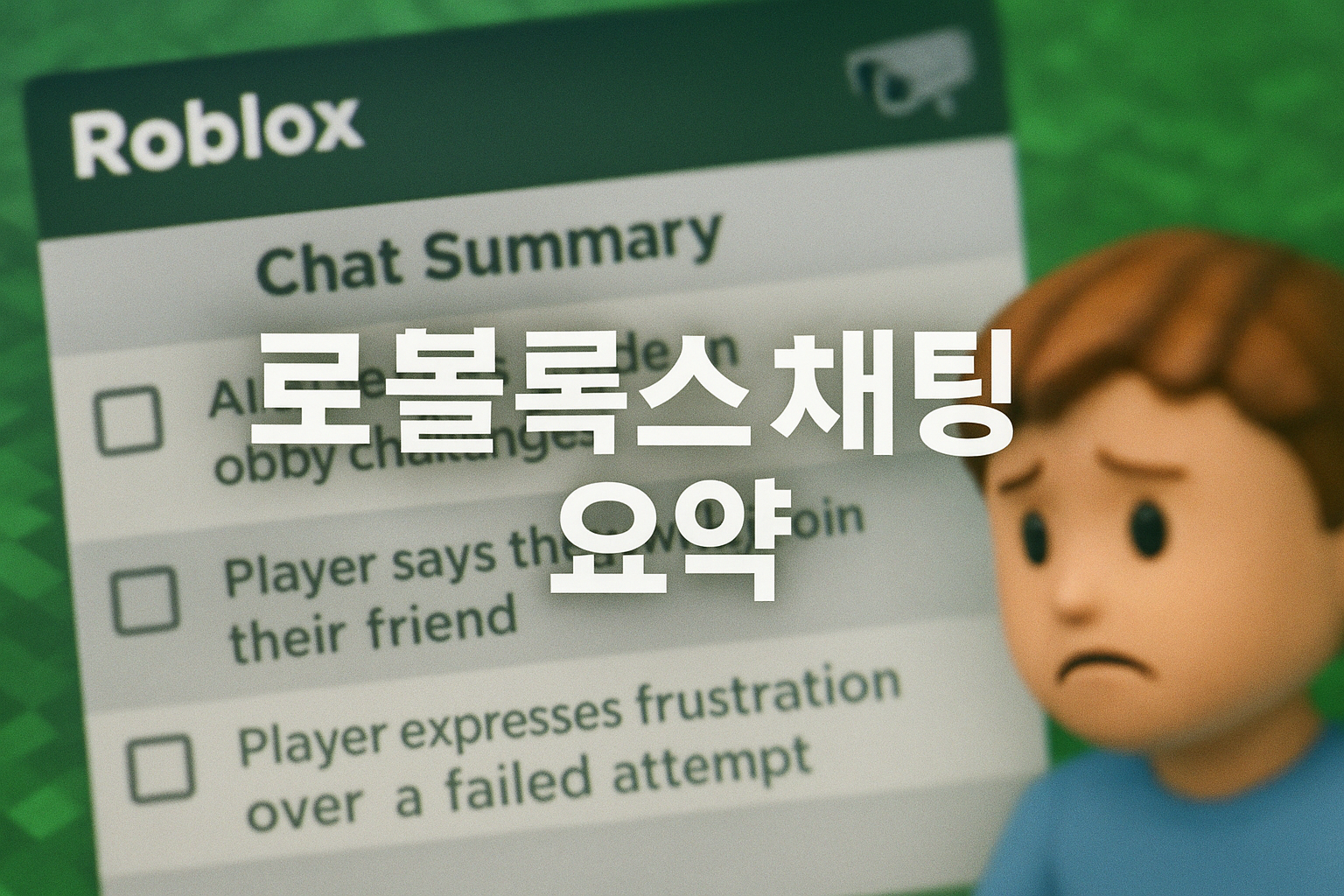 로블록스 채팅이 모두 '요약'으로 바뀌어버렸다...유저들 '감시 사회' 경악